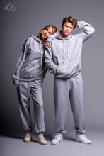 Load image into Gallery viewer, Geneva Must-have Unisex Essential Casual Pullover Hoodie in Grey