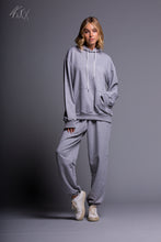Load image into Gallery viewer, Geneva Must-have Unisex Essential Casual Pullover Hoodie in Grey