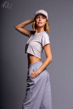 Load image into Gallery viewer, Helsinki Short Sleeve Fashionable Baby Tee 90's Inspired Crop Top for Men and Woman