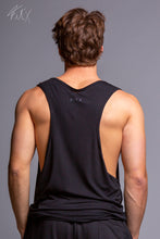 Load image into Gallery viewer, Oslo Must-have Unisex Tank Top in Black & Grey