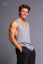 Load image into Gallery viewer, Oslo Must-have Unisex Tank Top in Black & Grey