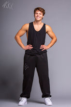 Load image into Gallery viewer, Oslo Must-have Unisex Tank Top in Black & Grey