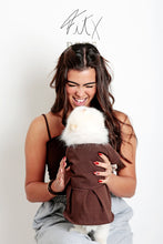 Load image into Gallery viewer, Montaigne Pets Mini-Dress (Black / Brown / White) | Dog & Cats Clothing