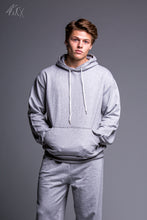 Load image into Gallery viewer, Geneva Must-have Unisex Essential Casual Pullover Hoodie in Grey
