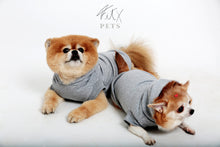 Load image into Gallery viewer, Geneva Pets Hoodie (Black &amp; Grey) | Dog &amp; Cats Clothing
